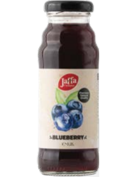 Jaffa Blaubeersaft (Glasflasche) 20*0.2l