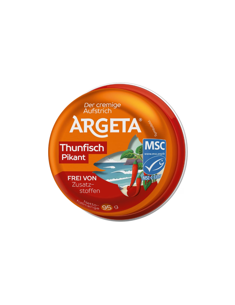 Argeta Thunfisch MSC Pikant 14*95g