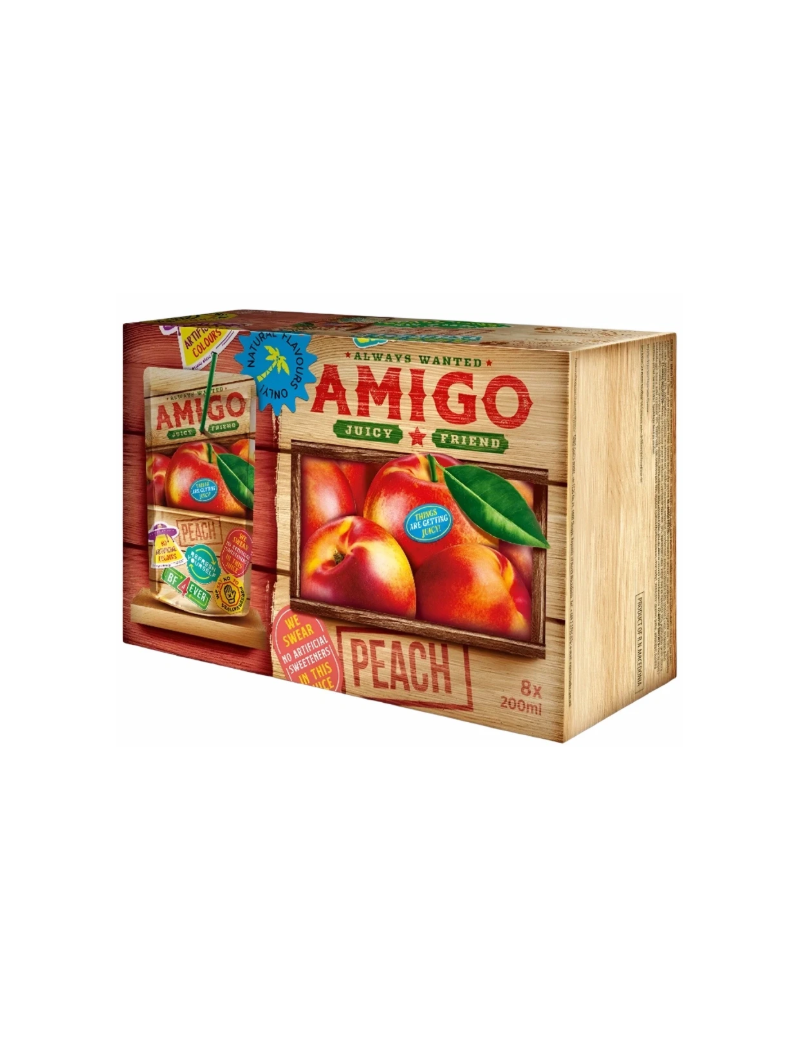 Amigo Pfirsich 8*200ml