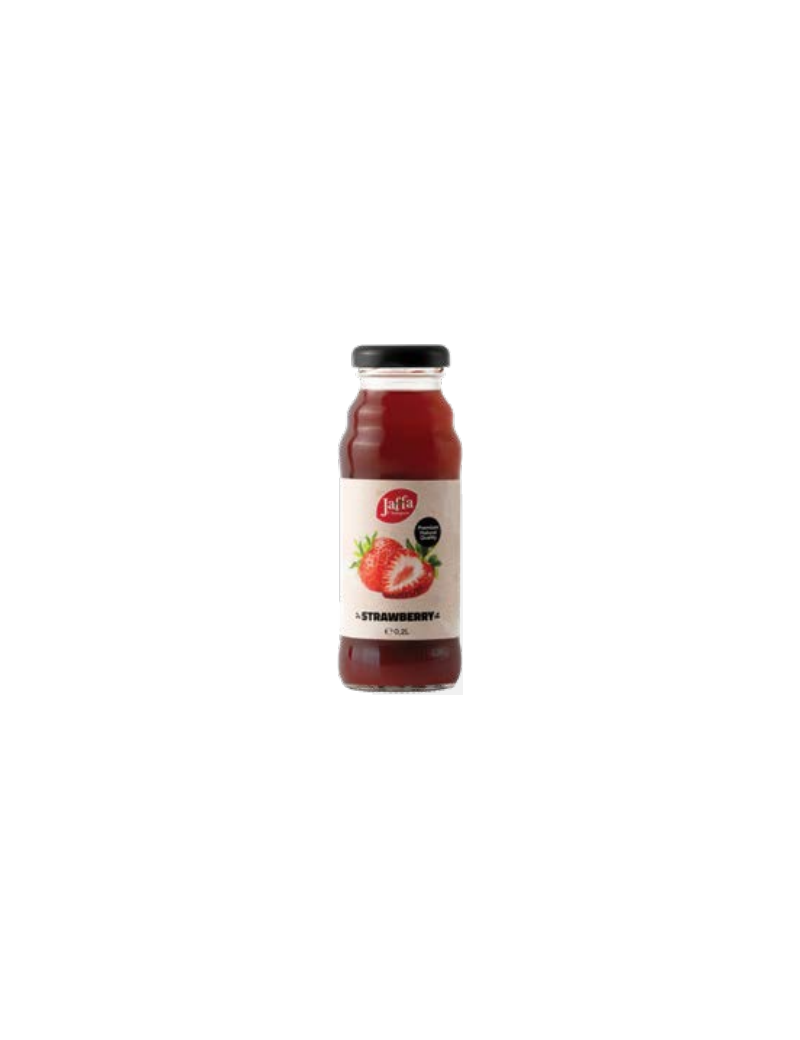 Jaffa Erdbeersaft (Glasflasche) 20*0.2l