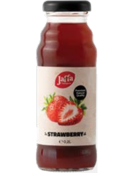 Jaffa Erdbeersaft (Glasflasche) 20*0.2l