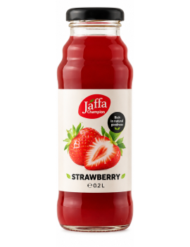 Jaffa Erdbeersaft (Glasflasche) 20*0.2l