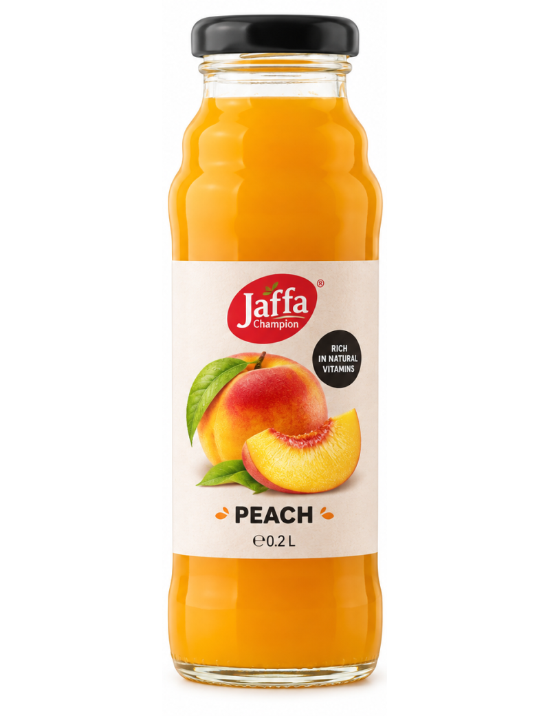 Jaffa Pfirsichsaft (Glasflasche) 20*0.2l