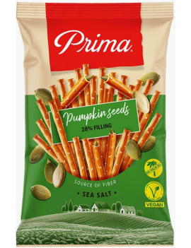 Prima Salzstangen mit Kürbiskernfüllung 26*120g