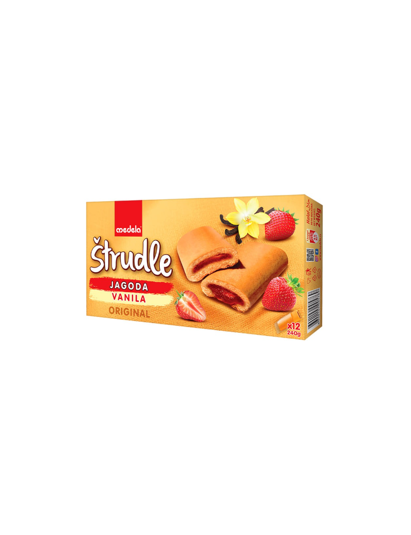 Strudel Erdbeer-Vanille 24*240g