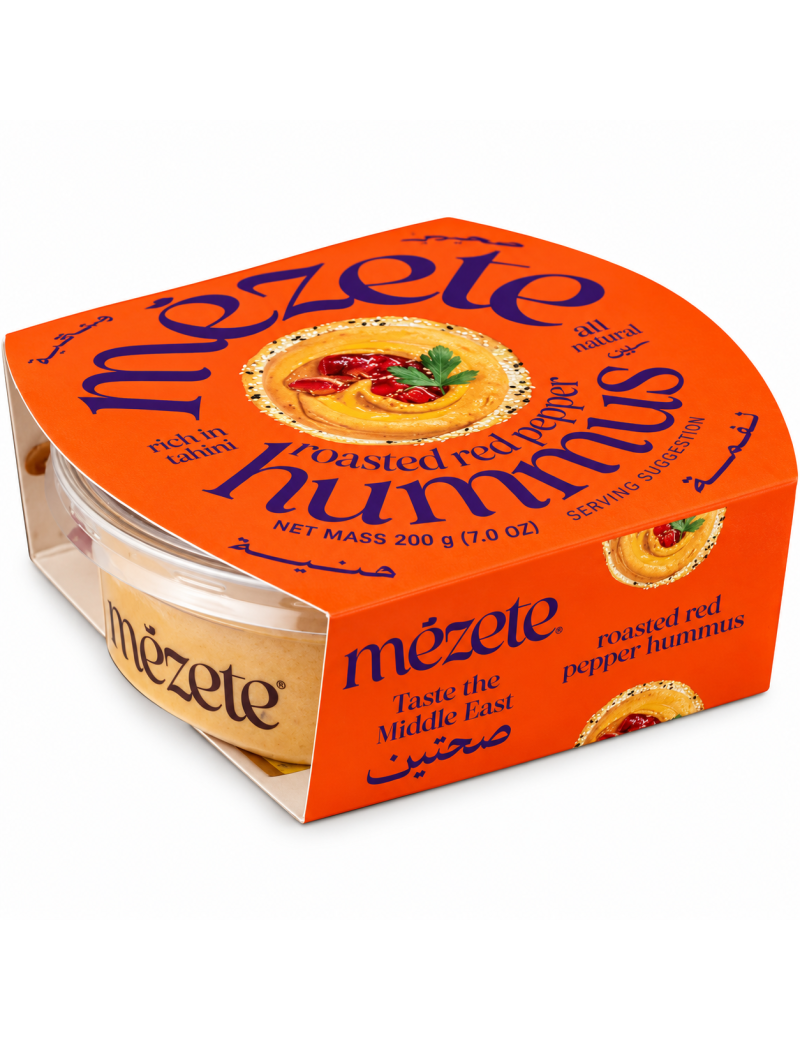 Mezete Hummus geröstete Paprika 6*200g