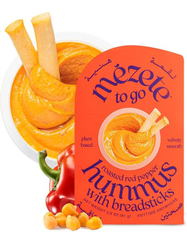 Mezete On the Go Hummus Paprika 6*81g