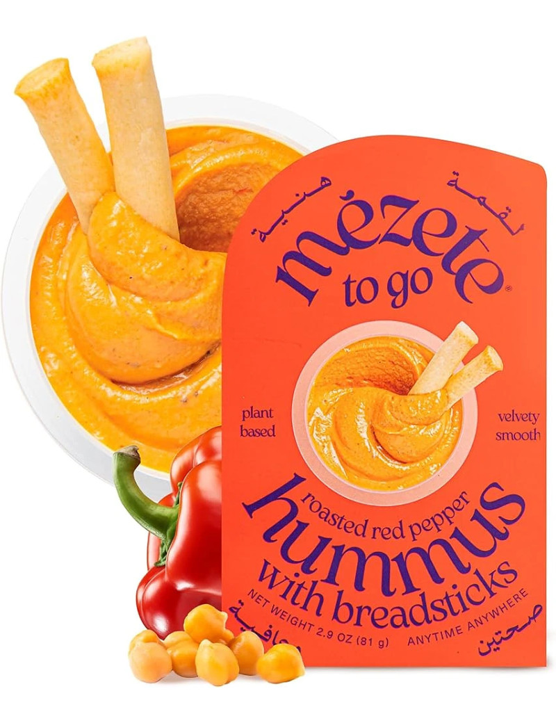 Mezete On the Go Hummus Paprika 6*81g