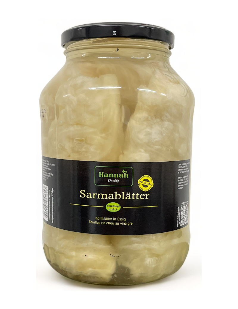 Hannah Sarmablätter, eingelegt, AM Food