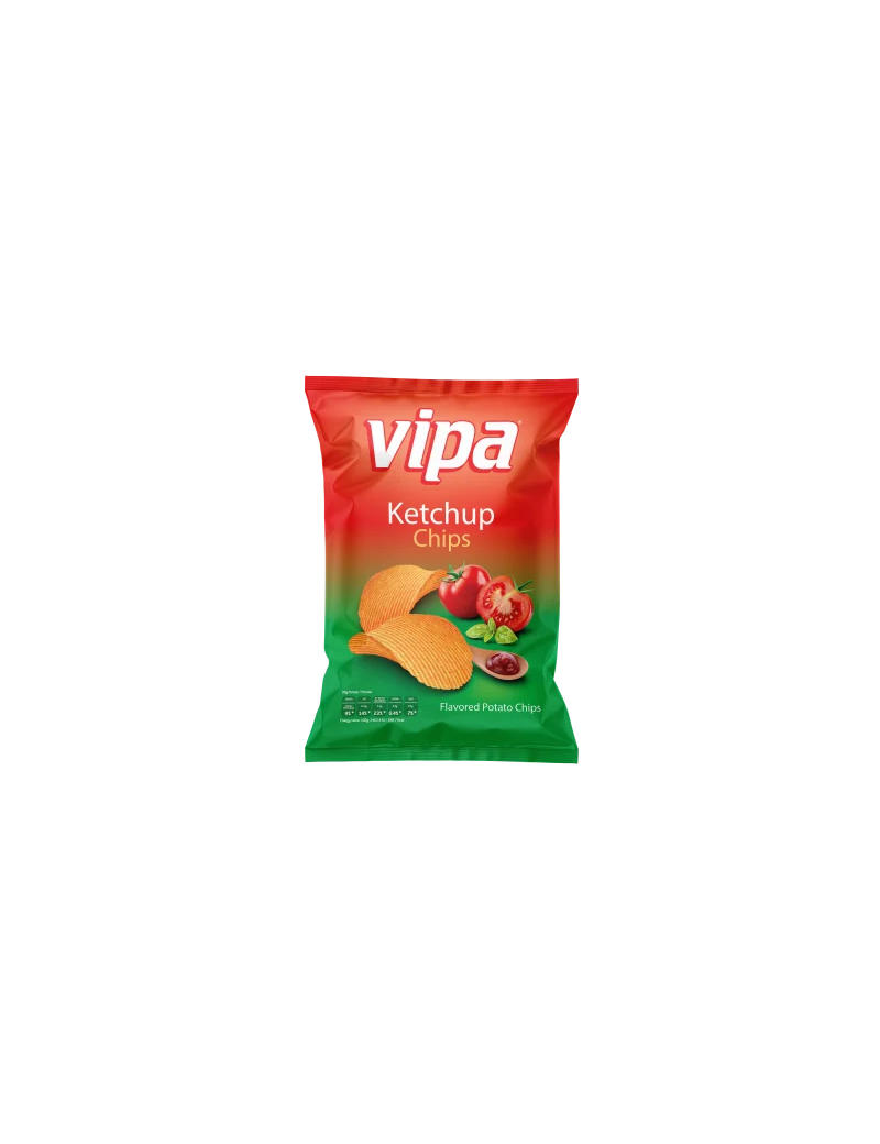 Vipa Chips ketchup 16*130g
