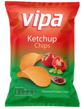 Vipa Chips ketchup 16*130g
